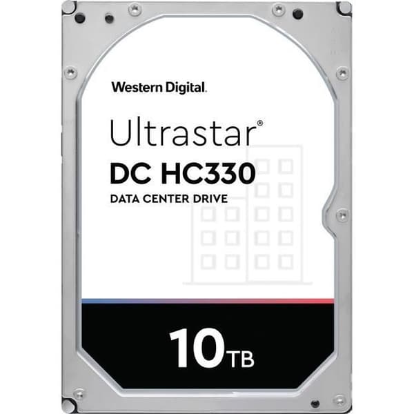 WESTERN DIGITAL Ultrastar DC HC330 HDD hårddisk - 3,5'' - 10000 GB - Serial ATA III - 7200 RPM