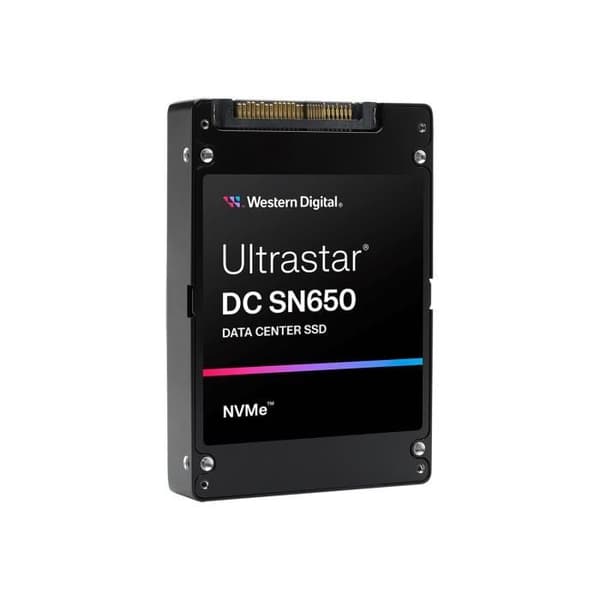 - Western Digital - WD Ultrastar DC SN650 WUS5EA176ESP5E3 - SSD - 7.68 To - intern - 2.5" - U.3 PCIe 4.0 (NVMe)