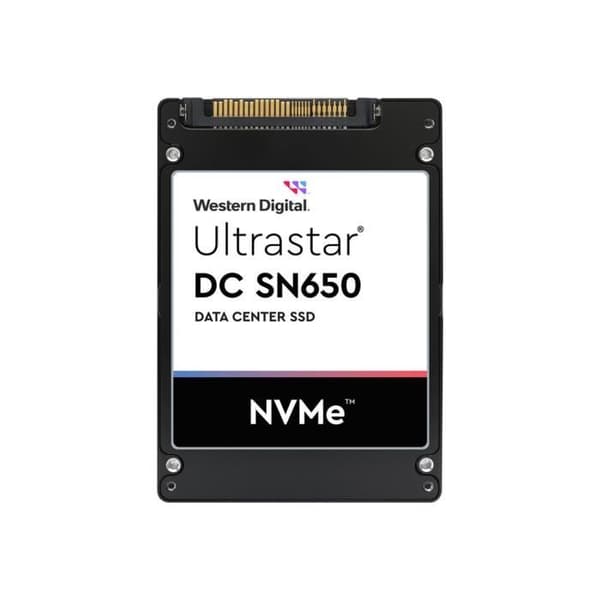 - Western Digital - WD Ultrastar DC SN650 WUS5EA176ESP5E3 - SSD - 7.68 To - intern - 2.5" - U.3 PCIe 4.0 (NVMe)
