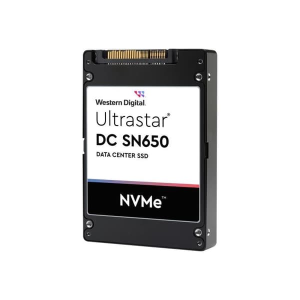 - Western Digital - WD Ultrastar DC SN650 WUS5EA176ESP5E3 - SSD - 7.68 To - intern - 2.5" - U.3 PCIe 4.0 (NVMe)