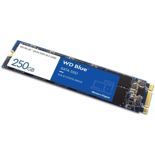 WD Blue™ - Intern Solid State Drive - 3D Nand - 250 GB - M.2 SATA (WDS250G2B0B)