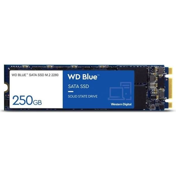 WD Blue™ - Intern Solid State Drive - 3D Nand - 250 GB - M.2 SATA (WDS250G2B0B)