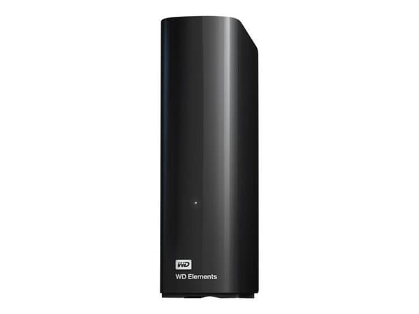 WESTERN DIGITAL Elements extern stationär hårddisk - 4TB - USB 3.0 - Svart