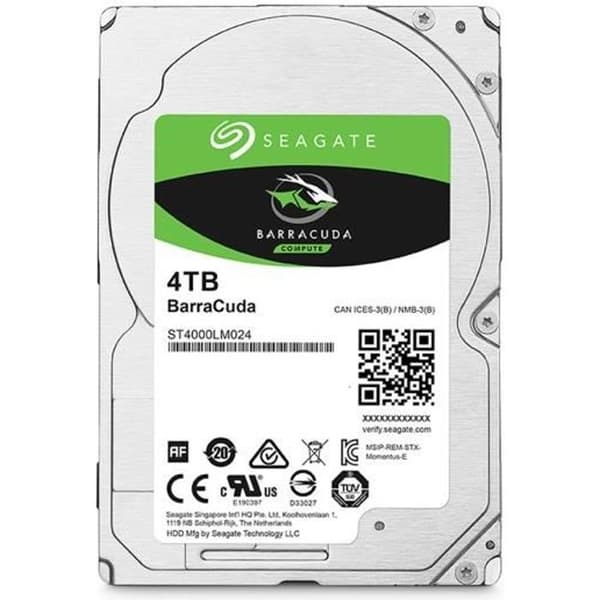 Seagate Mobile HDD BarraCuda 4TB - 2,5" - ST4000LM024