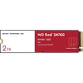 Miniatyrbild 1 av 4: NVMe™ SSD för NAS - WD Red™ SN700 NVMe™ SSD, 2TB - (WDBBDY0020BRD-WRSN)