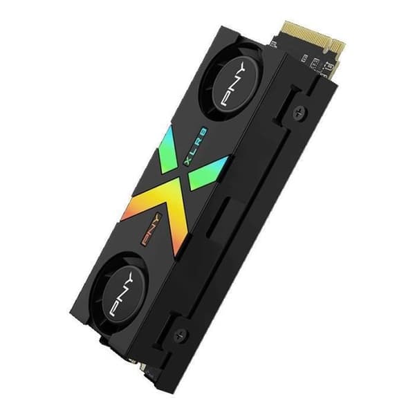 PNY - CS3150 XLR8 Gaming EPIC-X RGB - Intern SSD-hårddisk - 2TB - M.2 NVMe - RGB Kylfläns (M280CS3150XHS-2TB-RB)