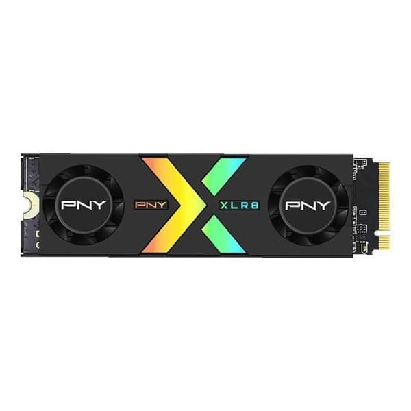 PNY - CS3150 XLR8 Gaming EPIC-X RGB - Intern SSD-hårddisk - 2TB - M.2 NVMe - RGB Kylfläns (M280CS3150XHS-2TB-RB)