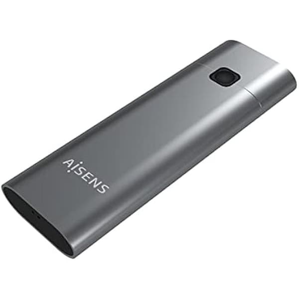 AISENS - ASM2-021GR - Externt hölje för M.2 SSD NVME A USB3.2 GEN2, Grå