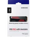 Miniatyrbild 2 av 6: SAMSUNG Intern SSD 990 PRO med kylfläns 2 TB MZ-V9P2T0GW