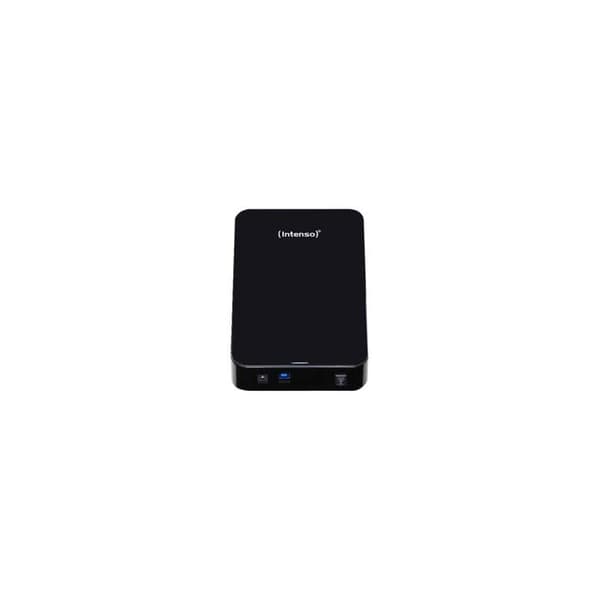 3,5" Intenso 8 TB extern hårddisk svart - USB 3.0 - AC-adapter ingår