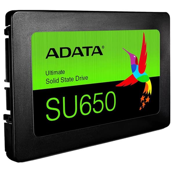 SSD - ADATA - Ultimate SU650 - 256 GB - 2,5" - SATA III - 520 MB/s
