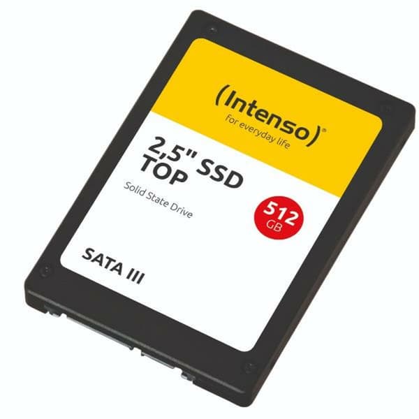 Hårddisk INTENSO CT480BX500SSD1 256 GB 512 GB SSD 480 GB SSD