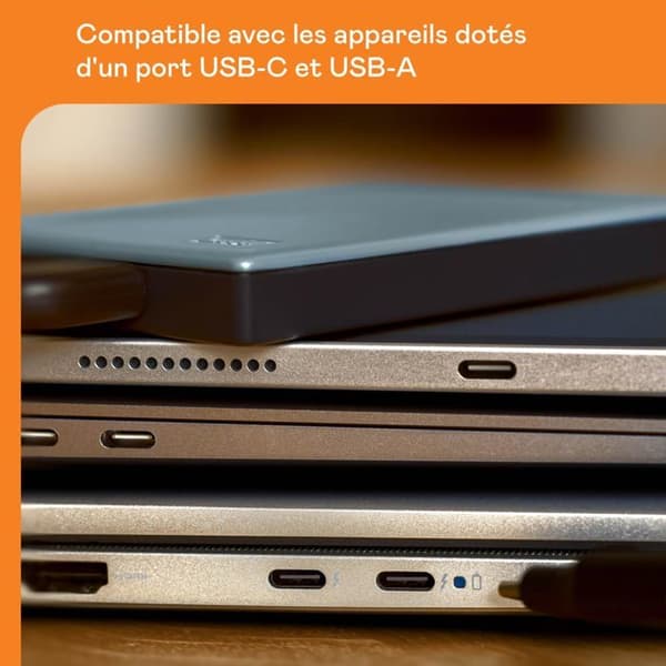 Extern hårddisk - WESTERN DIGITAL - My Passport - 5 To - USB 3.0 - 2.5 tum