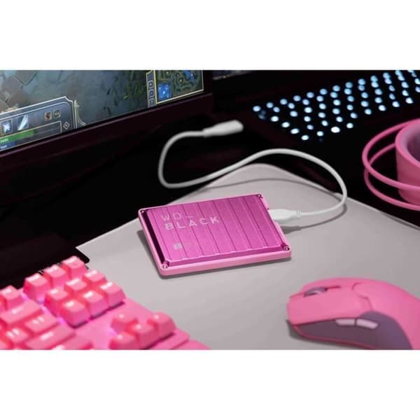 Bärbar extern hårddisk - WDBLACK - P10 - 4 To - USB 3.0 - Kompatibel med PS5 och Xbox Series X|S