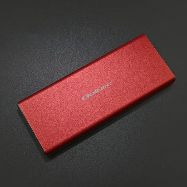Ekstern Boks Qoltec 51831 Rød