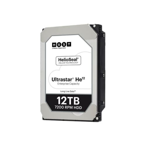WD Ultrastar HE12 HUH721212ALE600 - hårddisk - 12 TB - SATA 6Gb/s