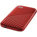 Miniatyrbild 4 av 6: WD - Extern SSD-enhet - My Passport™ - 2TB - USB-C - Röd