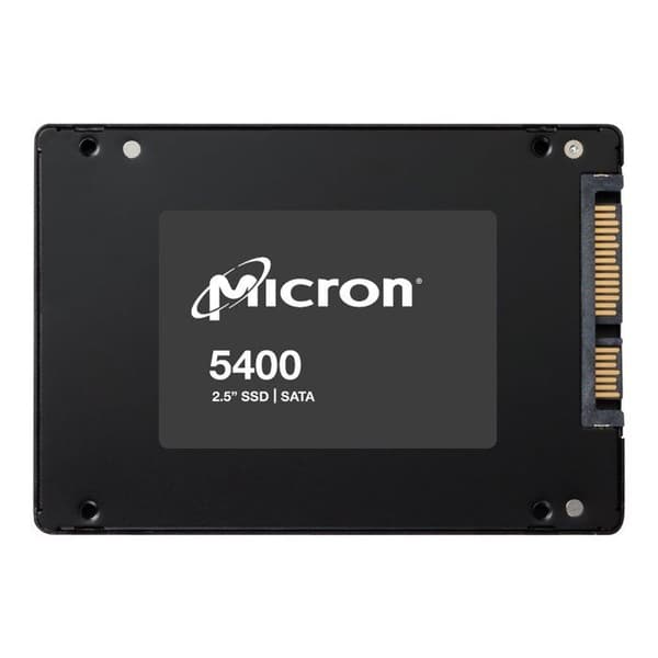 SSD - Micron - 5400 PRO - 7.68 To - Krypterad - SATA 6Gb/s - 2.5''