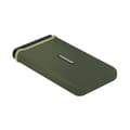Miniatyrbild 3 av 3: Extern SSD-hårddisk - Ej specificerad - 4TB - Grön färg - Hög kapacitet - Bärbar