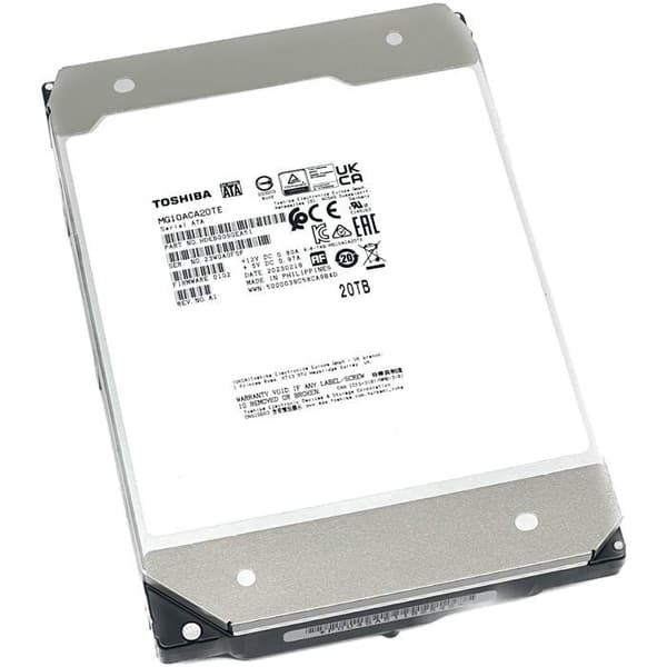 Hårddisk - TOSHIBA - MG10SCA20TE - 20 TB - SAS 12Gb/s - 7200 rpm