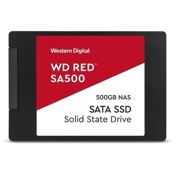 WD Red™ - Nas intern Solid State Drive - SA500 - 500 GB - 2,5" (WDS500G1R0A)