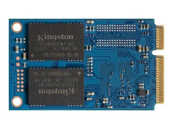 Kingston 256GB intern SATA 6Gb/s mSATA SSD Retail SKC600MS/256G