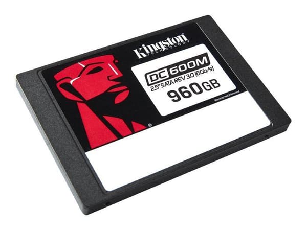 SSD - Kingston - DC600M - 960 Go - SATA 6Gb/s - Krypterad - 2.5"