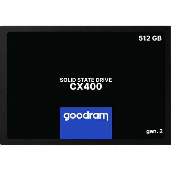 CX400 Sata 3 2,5 tum 512 GB GoodRam Solid State Drive Single Size