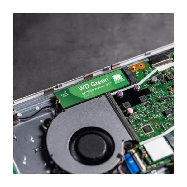 Intern SSD-enhet - WESTERN DIGITAL - WD Green SN3000 - 500 GB - PCIe Gen4 - M.2 2280