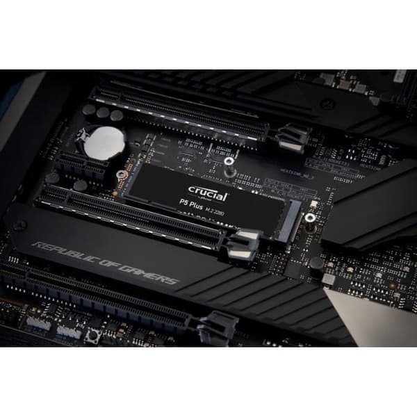 CRUCIAL - Intern SSD - P5 Plus - 500 GB - M.2 Nvme (CT500P5PSSD8)