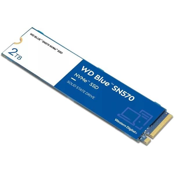 NVME SSD SN570 intern hårddisk - WESTERN DIGITAL - 2 TB - M2-format