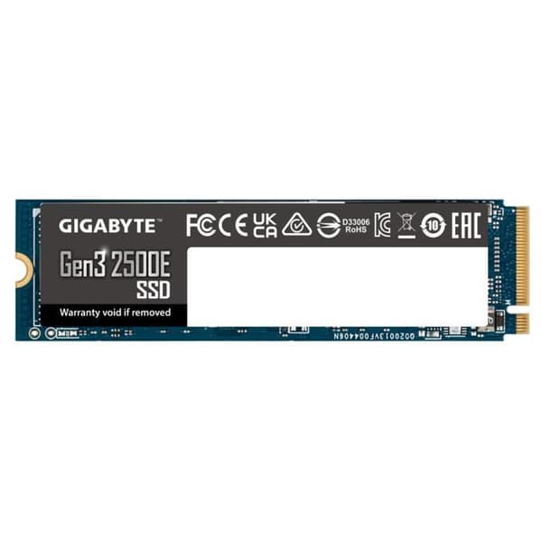 Gigabyte Gen3 2500E SSD - 1 TB - PCI-Express 3.0 x4, NVMe 1.3 - M.2 2280
