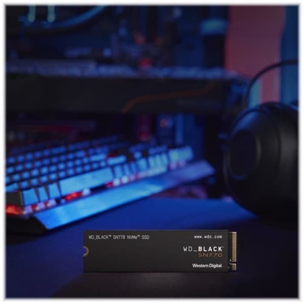 Intern SSD - SN770 NVMe - WD_BLACK - 500 GB - M.2 2280 - WDS500G3X0E