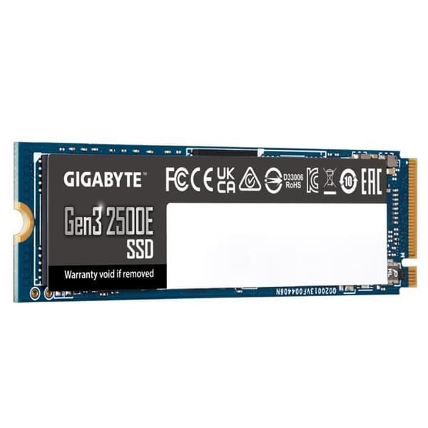 Gigabyte Gen3 2500E SSD - 1 TB - PCI-Express 3.0 x4, NVMe 1.3 - M.2 2280