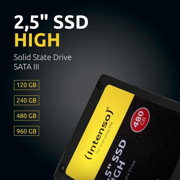 SSD Intenso 2.5 240GB SATA III HÖG