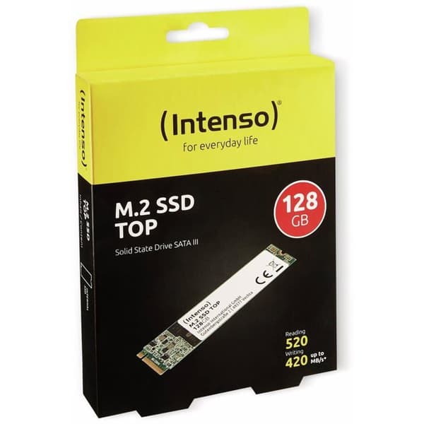 Intenso 3832430 SSD - 128 GB - Series ATA III - 520 MB/s - 6 Gbit/s