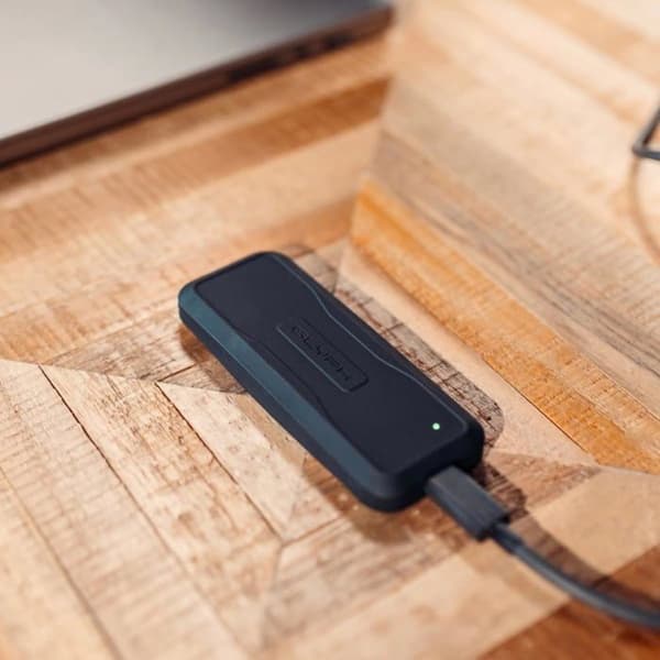 Extern SSD-hårddisk Glyph Atom EV SSD, USB-C (3.2, Gen 2), USB 3.0, Kompatibel med Thunderbolt 3 - (1 to)