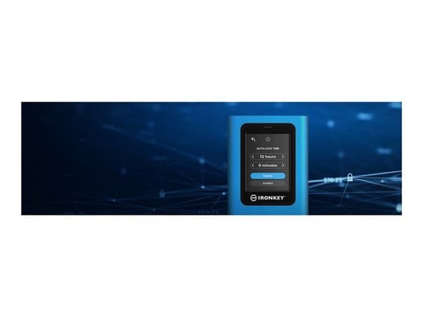 Extern hårddisk - KINGSONG - IronKey Vault Privacy 80 - 1.9 To - USB-C - Avancerat skydd