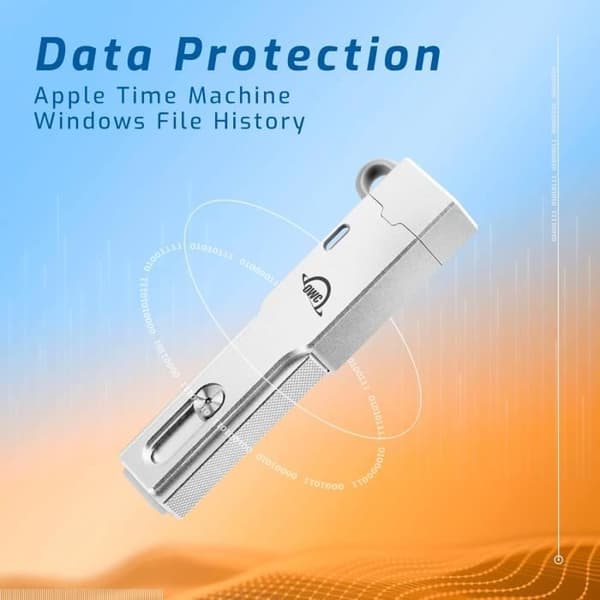 OWC Envoy Pro Mini, Extern SSD-Harddisk, NVMe, 2.0 till Mini-USB-C & USB-A 10Gb/s