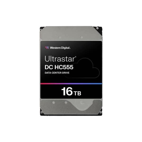 WD Ultrastar DC HC555 - hårddisk - datacenter - 16 To - SATA 6Gb/s