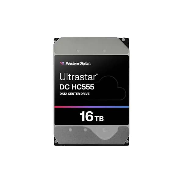 WD Ultrastar DC HC555 - hårddisk - datacenter - 16 To - SATA 6Gb/s