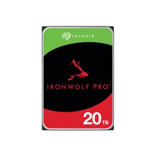 Seagate IronWolf Pro ST20000NT001 - hårddisk - 20 TB - SATA 6Gb/s
