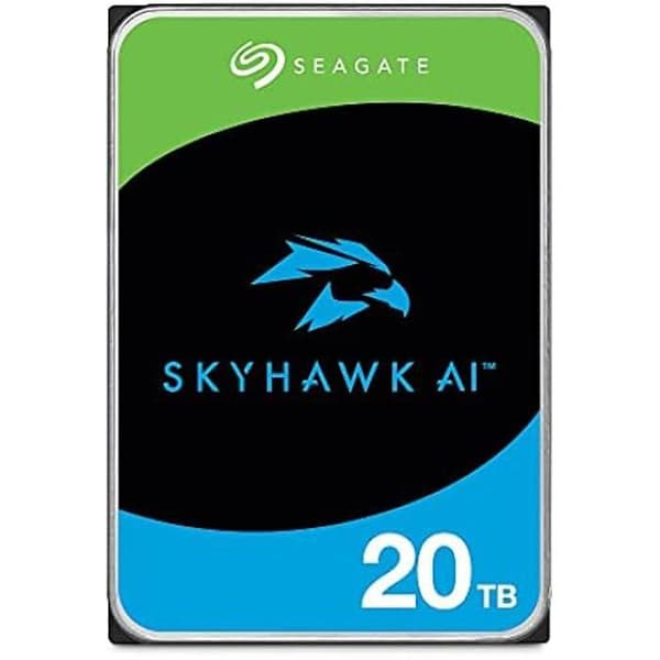 Hårddisk - SEAGATE - SkyHawk AI - 20TB - SATA 6Gb/s - 3,5 tum