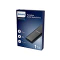 Miniatyrbild 3 av 3: SSD Extern Bärbar - PHILIPS - 1 To - Ultrafin - Lästakt upp till 540 Mo/s - USB-C