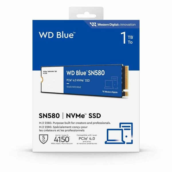 Harddisk Western Digital WDS100T3B0E TLC 1 TB 1 TB SSD