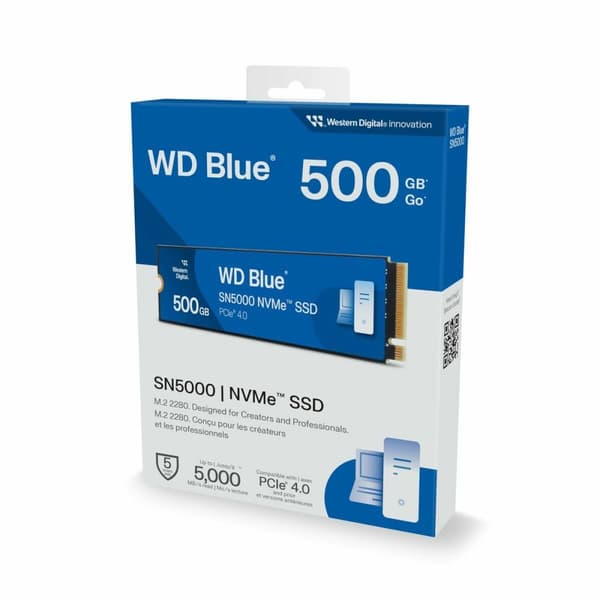 Hårddisk Western Digital WDS500G4B0E 500 GB SSD