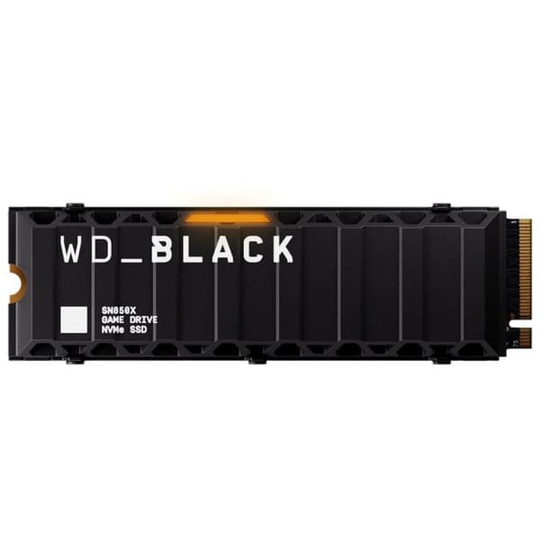 SSD-hårddisk - WD_BLACK - SN850X - 4 To - 7300 Mo/s - M.2 2280 - PCIe 4.0 x4