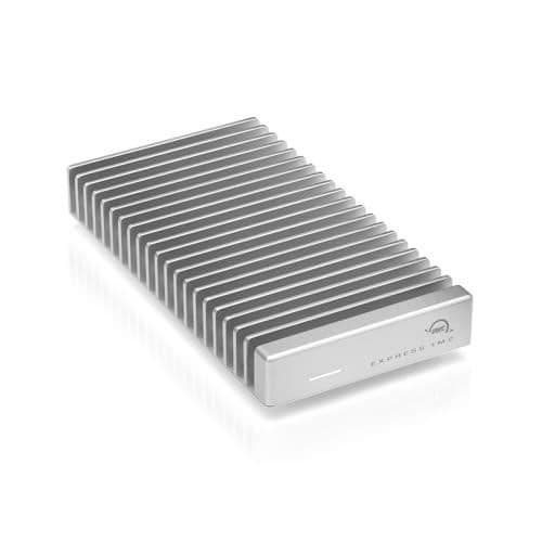 Extern SSD - Express - 1M2 - 8 To - Thunderbolt 4 - USB-C - Silver/Aluminium