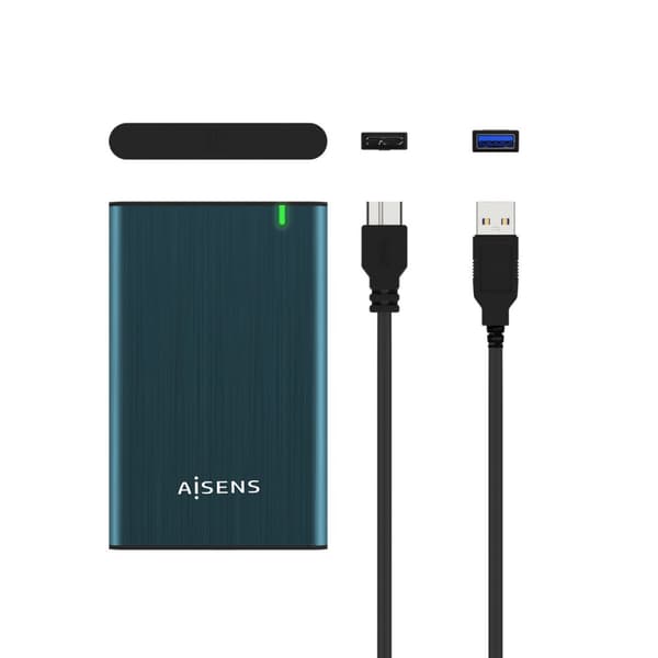 Ekstern Boks Aisens ASE-2525PB Blå Marineblå 2,5"