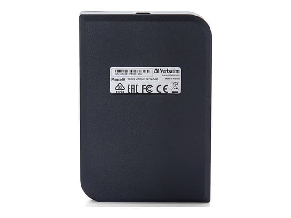 VERBATIM STORE N GO BÄRBAR SSD USB 3.2 GEN1 512 GB SVART (USB-C-typ) (2,5')
